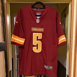 Nike Commanders Jersey - Maroon and Yellow Jayden Daniels